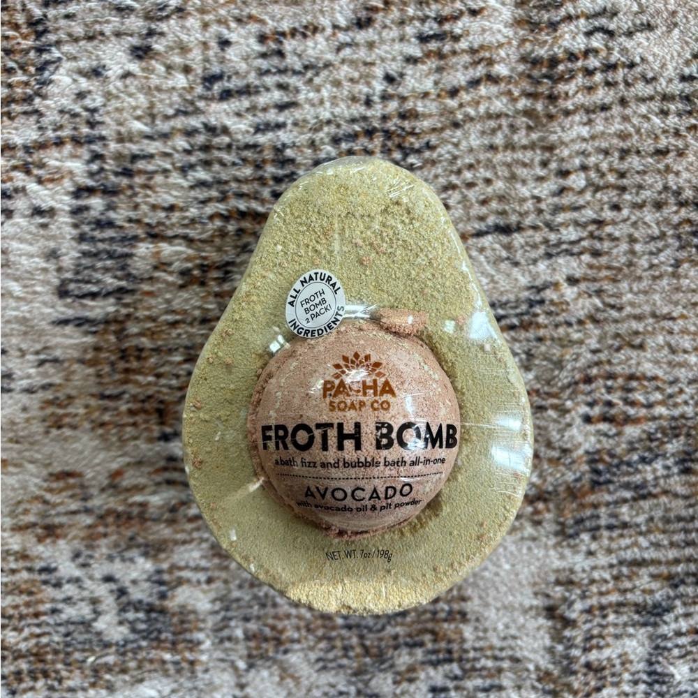Pacha Soap Co Avocado Froth Bomb